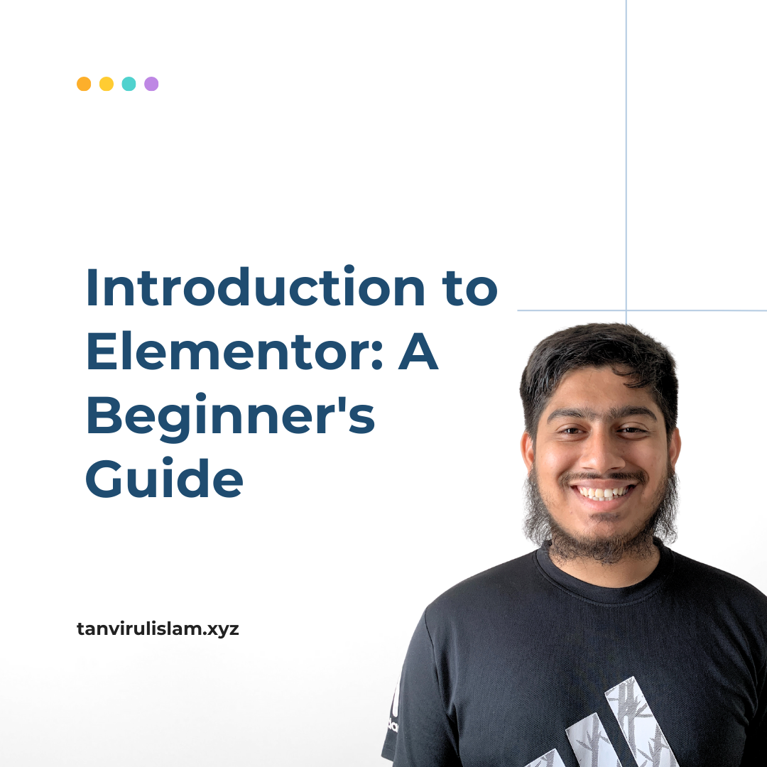 Elementor tutorial for beginners